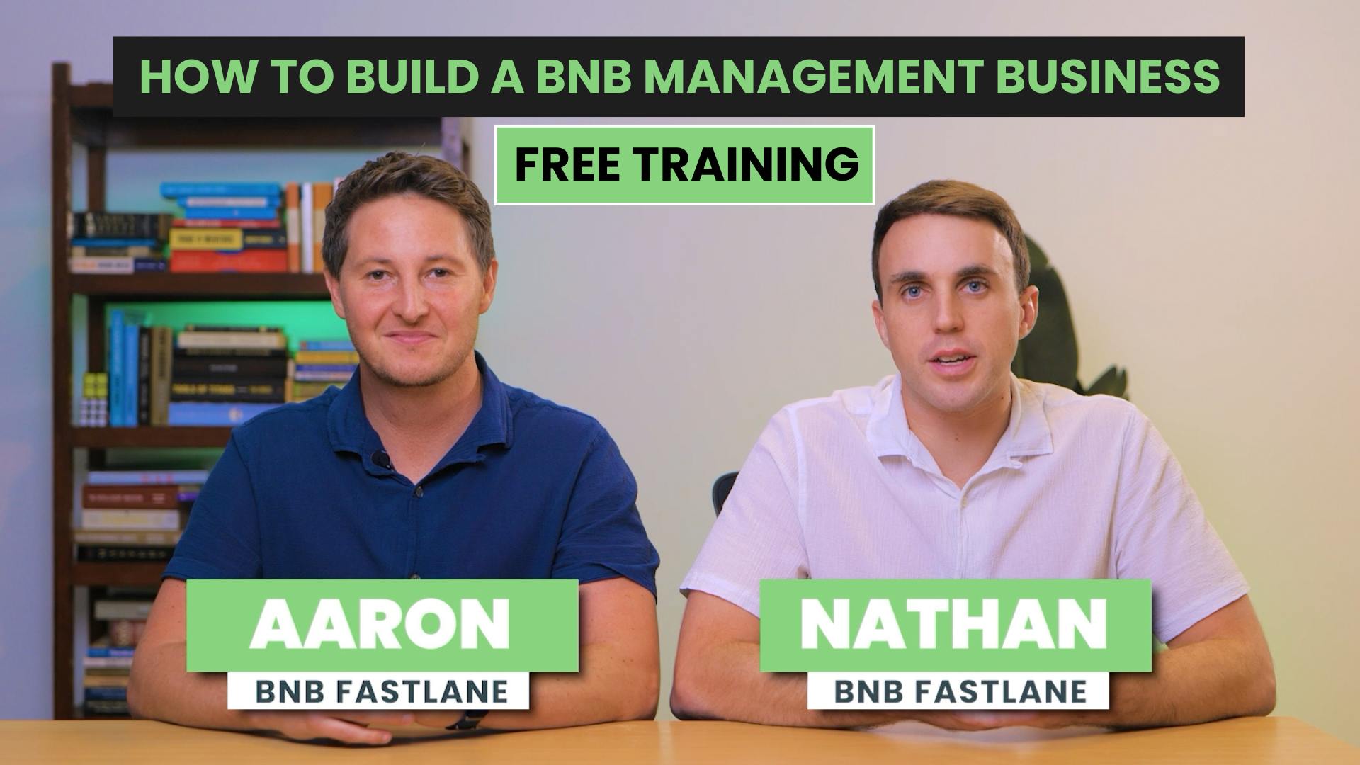 HOW TO BUILD A BNB MANAGEMENT BUSINESS - FREE TRAINING