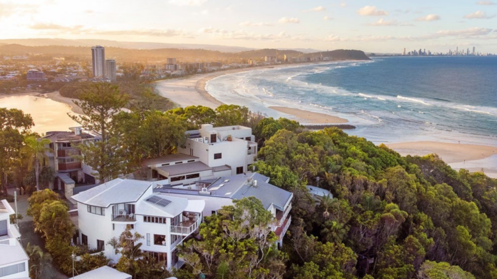  Luxury Airbnb property managed by BNB Fastlane - three-story Gold Coast mansion with ocean views generating $300K per year in booking revenue